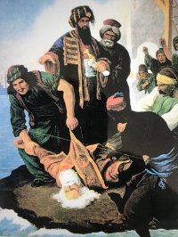 Ο απαγχονισμός του Πατριάρχη Ε’ στην Κωνσταντινούπολη,  Peter von Hess 